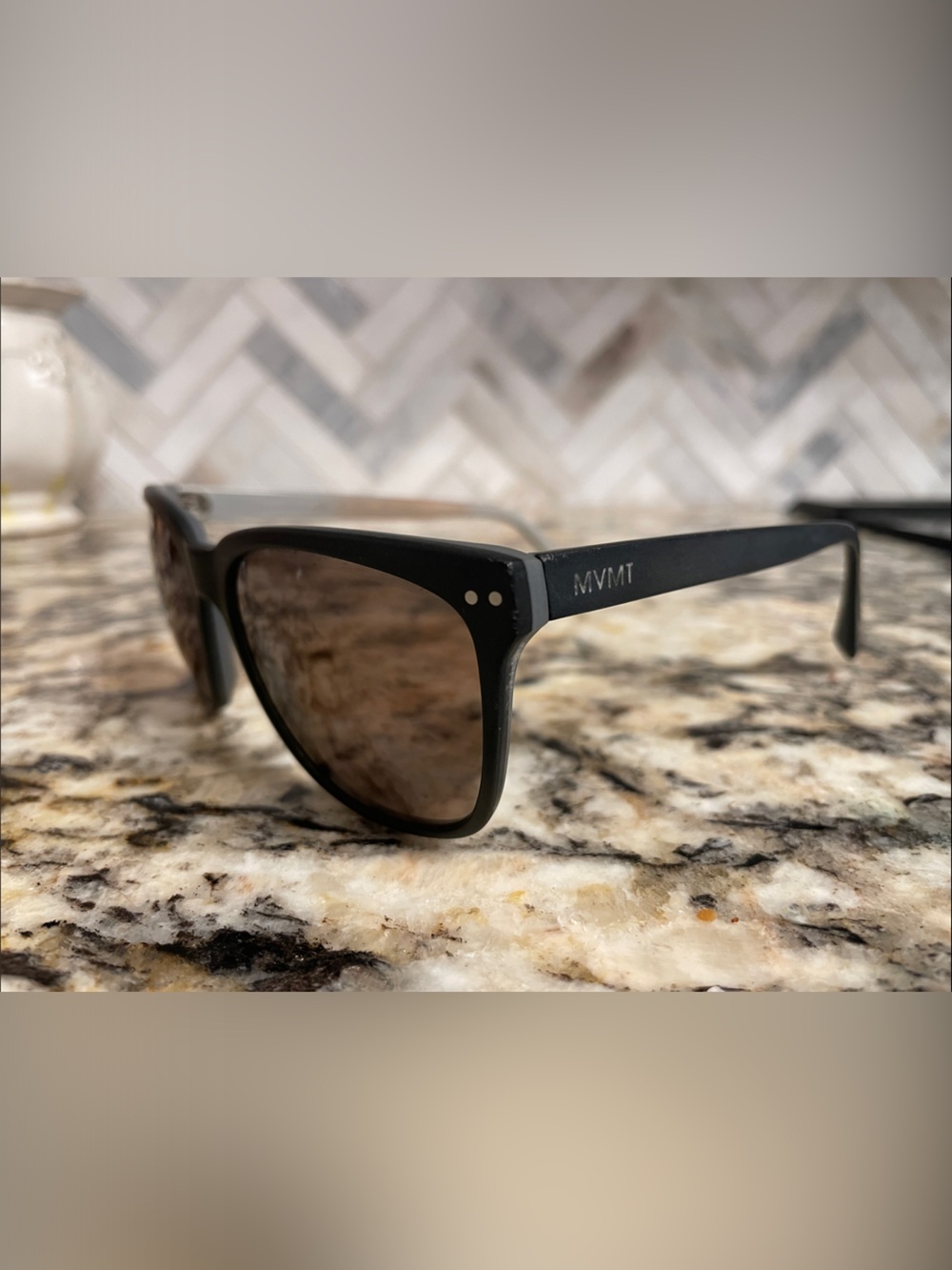 MVMT Renegade Men's Black Polarized Sunglasses